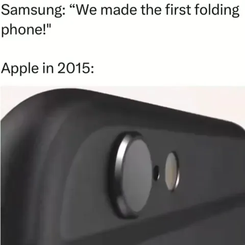 Apple invented folding phones first