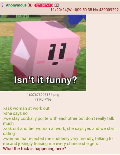 Isn't It Funny Rejection Meme