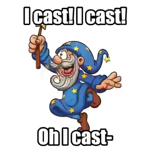 Wizard Spell Casting Escalation
