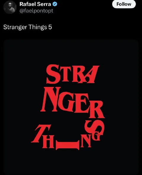 Stranger Things 5 Logo
