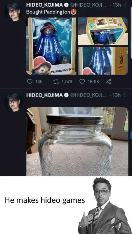 Hideo Kojima Buys Paddington