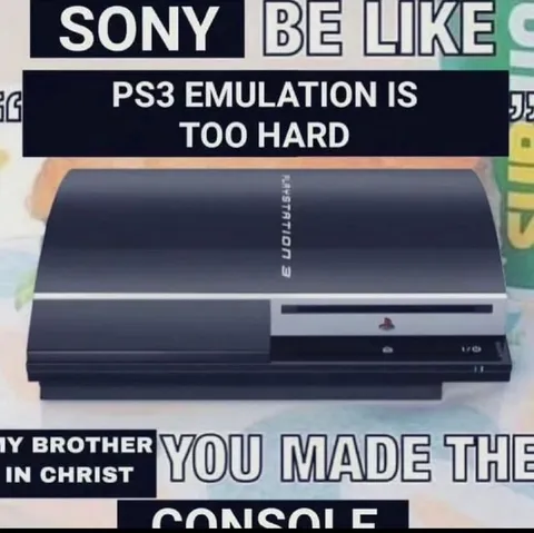 Sony Says PS3 Emulation Is Hard