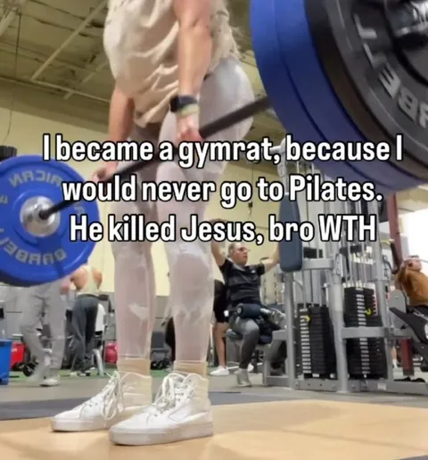 Gym Rat Chooses Weights Over Pilates