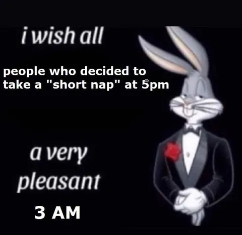Bugs Bunny 3 AM Nap Curse