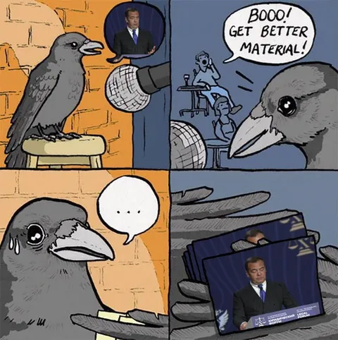Crow Gets Better Material