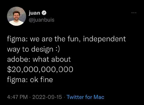 Figma and Adobe Negotiate
