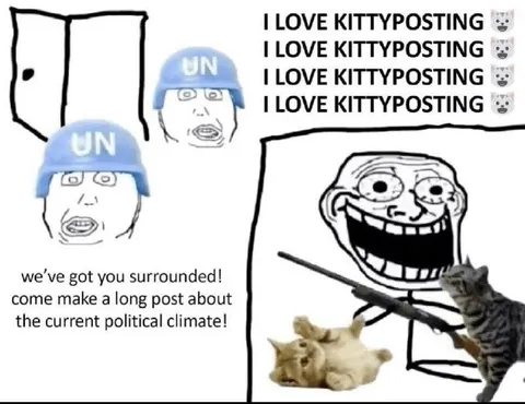 Surrounded by Kittyposting