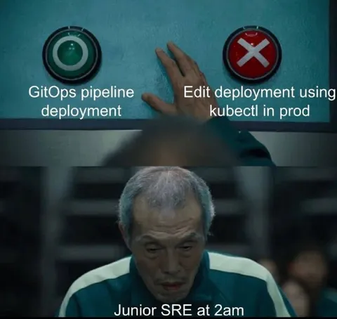 Junior SRE Chooses Production Deployment