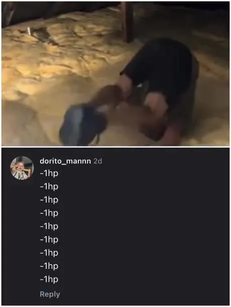 -1 HP After Every Fall