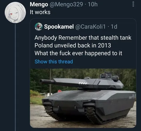 Poland’s Missing Stealth Tank