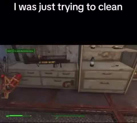 Trying to Clean in Fallout 4