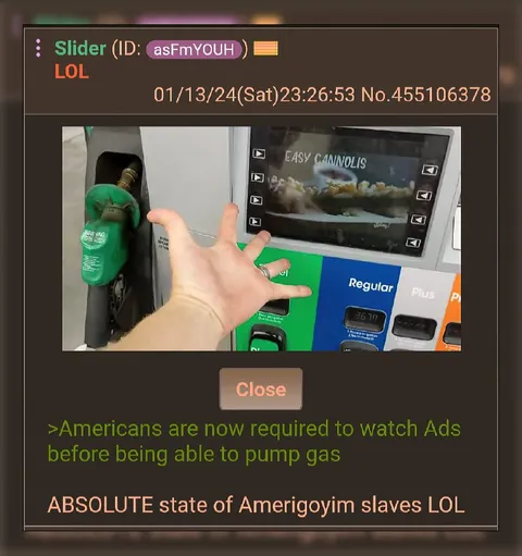 Americans Watch Ads for Gas