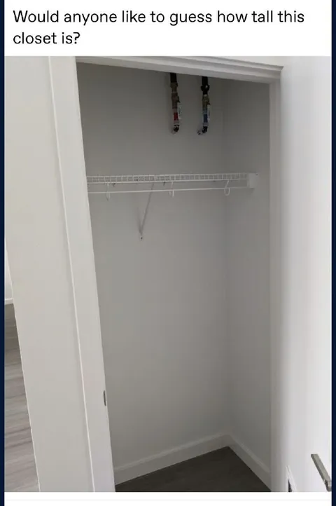 The Extremely Tall Closet