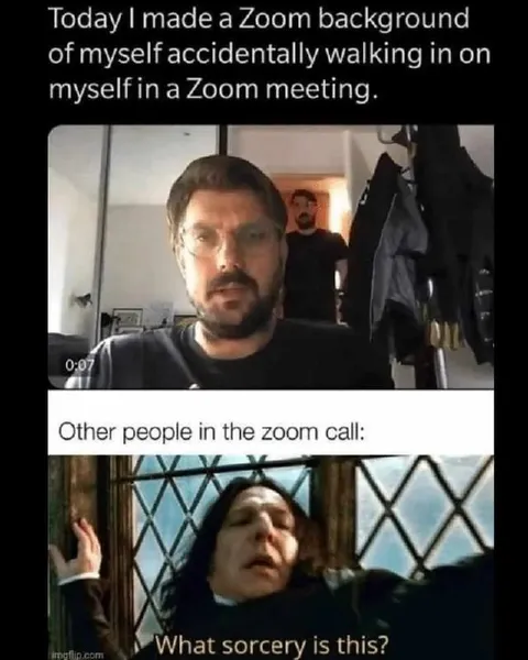 Accidental Zoom Background