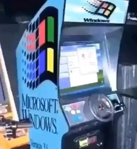 Microsoft Windows Arcade Machine