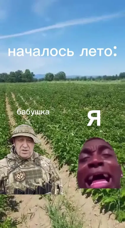 Началось лето: бабушка и я
