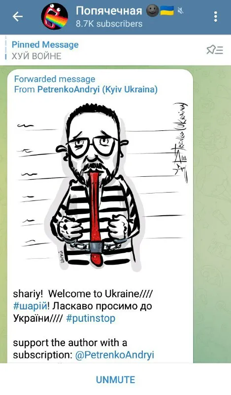 Шарій, ласкаво просимо до України