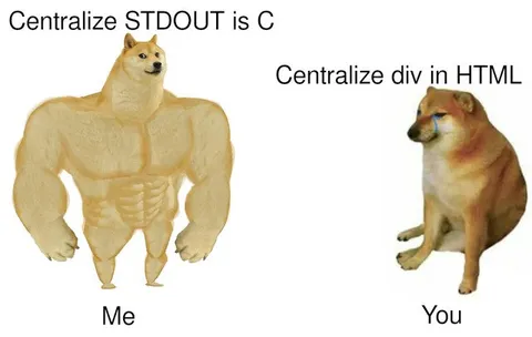 Centralize STDOUT vs HTML div