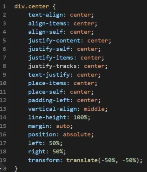 How to Center a Div