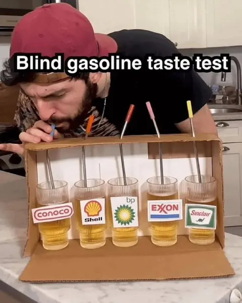 Blind Gasoline Taste Test