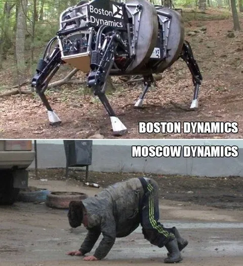 Boston Dynamics vs Moscow Dynamics