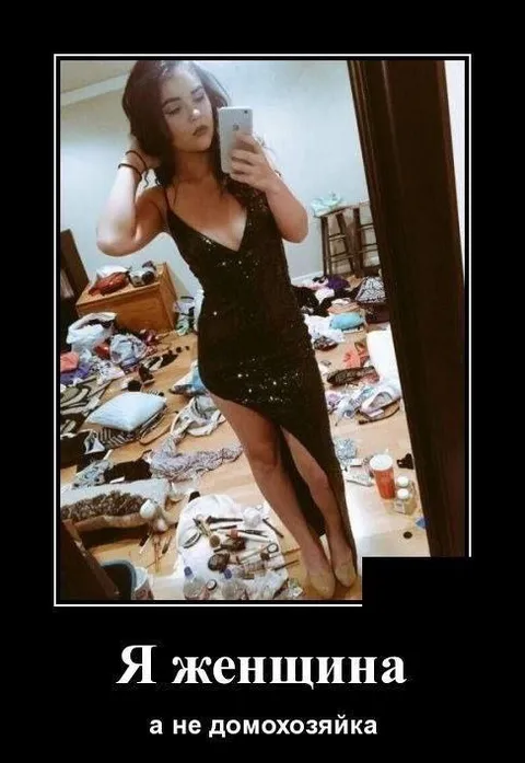 Я женщина, а не домохозяйка