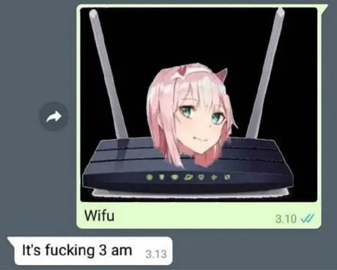 WiFi Waifu at 3 AM