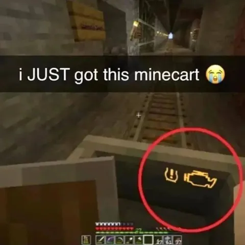 Minecraft Minecart Check Engine
