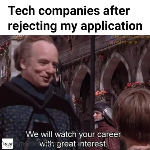 Tech Companies Rejecting My Application