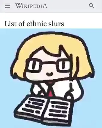 Wikipedia Ethnic Slur Research