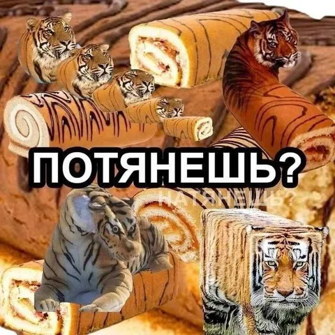 Потянешь тигриный рулет?
