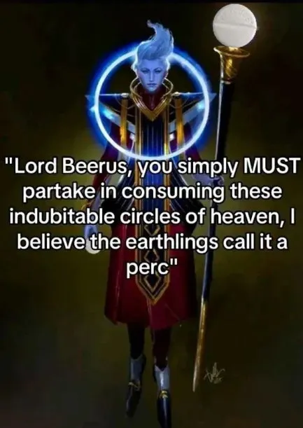 Whis Offers Beerus a Perc