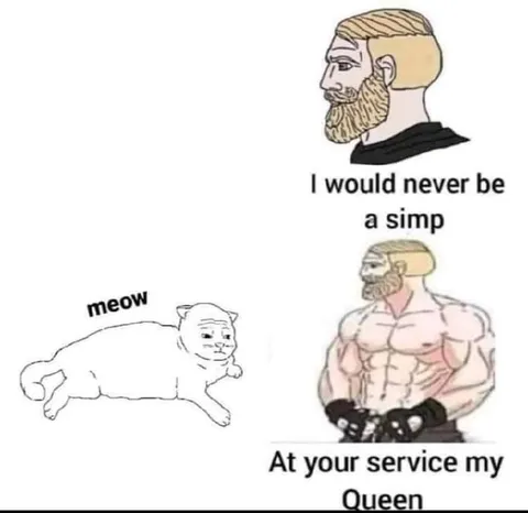 I Would Never Be a Simp