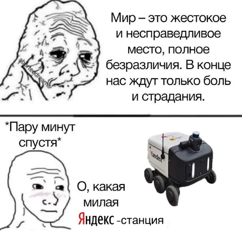 Мир жесток, но Яндекс милая