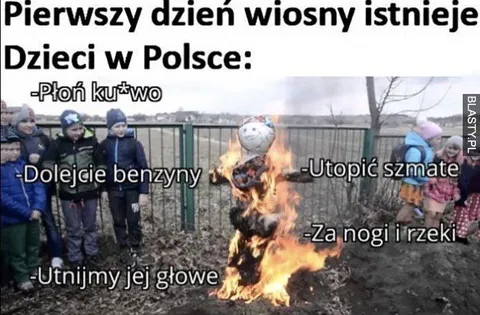Pierwszy dzień wiosny w Polsce