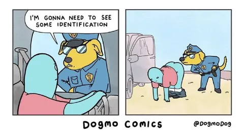 Dog Cop Needs Identification