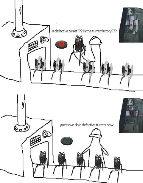 Defective Turret Factory