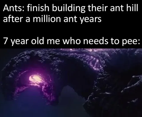 Seven-Year-Old Ant Hill Apocalypse