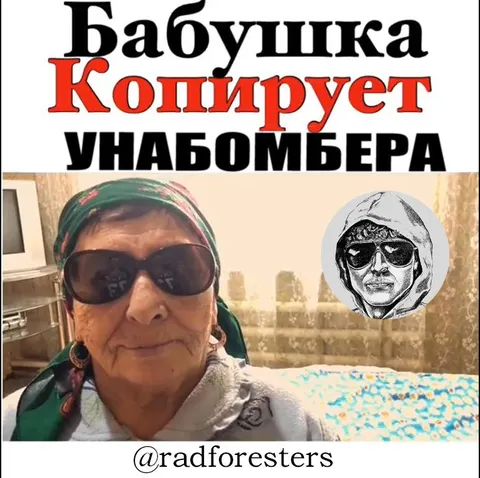 Бабушка копирует Унабомбера