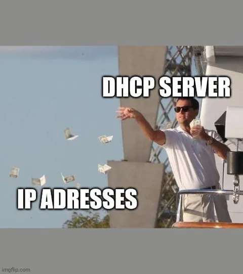 DHCP Server Throws IP Addresses