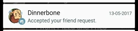 Dinnerbone Accepted Your Request