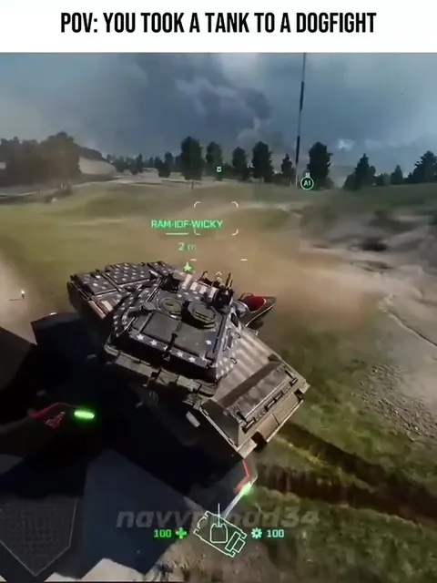 Tank Takes a Dogfight
