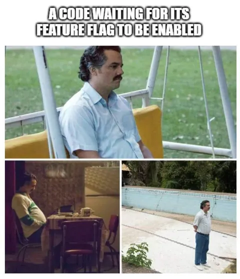 Code Waiting for Feature Flag