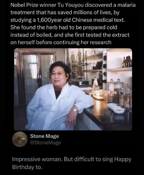 Tu Youyou Birthday Song Joke