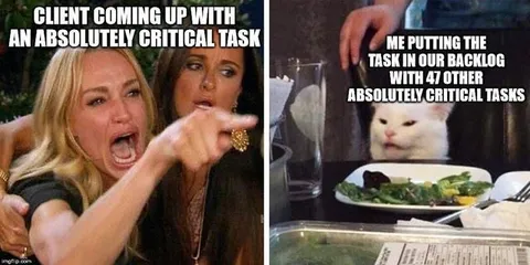 Critical Task in the Backlog