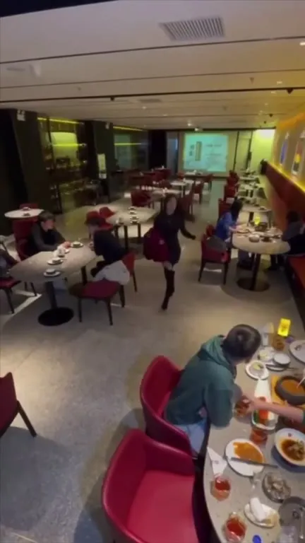 Restaurant Dance Ends in Credits