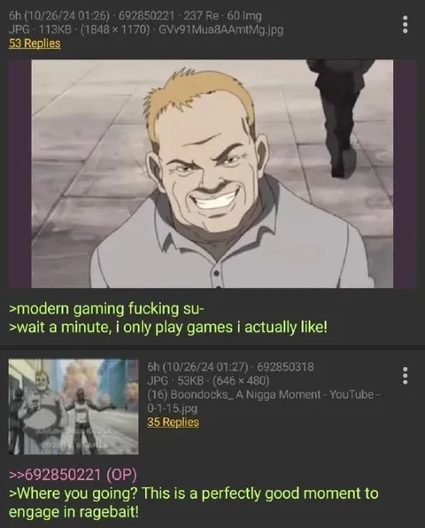 Modern Gaming Ragebait