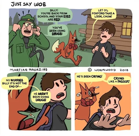 Crying Like a Faggot
