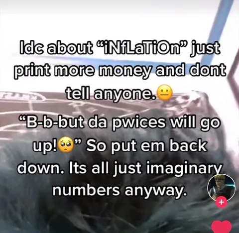 Imaginary Inflation Numbers
