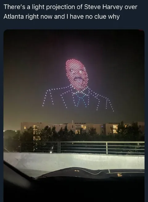 Steve Harvey Sky Projection